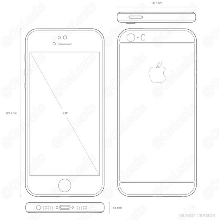 Iphone 5se Skizzen Zeigen Design Mac Life