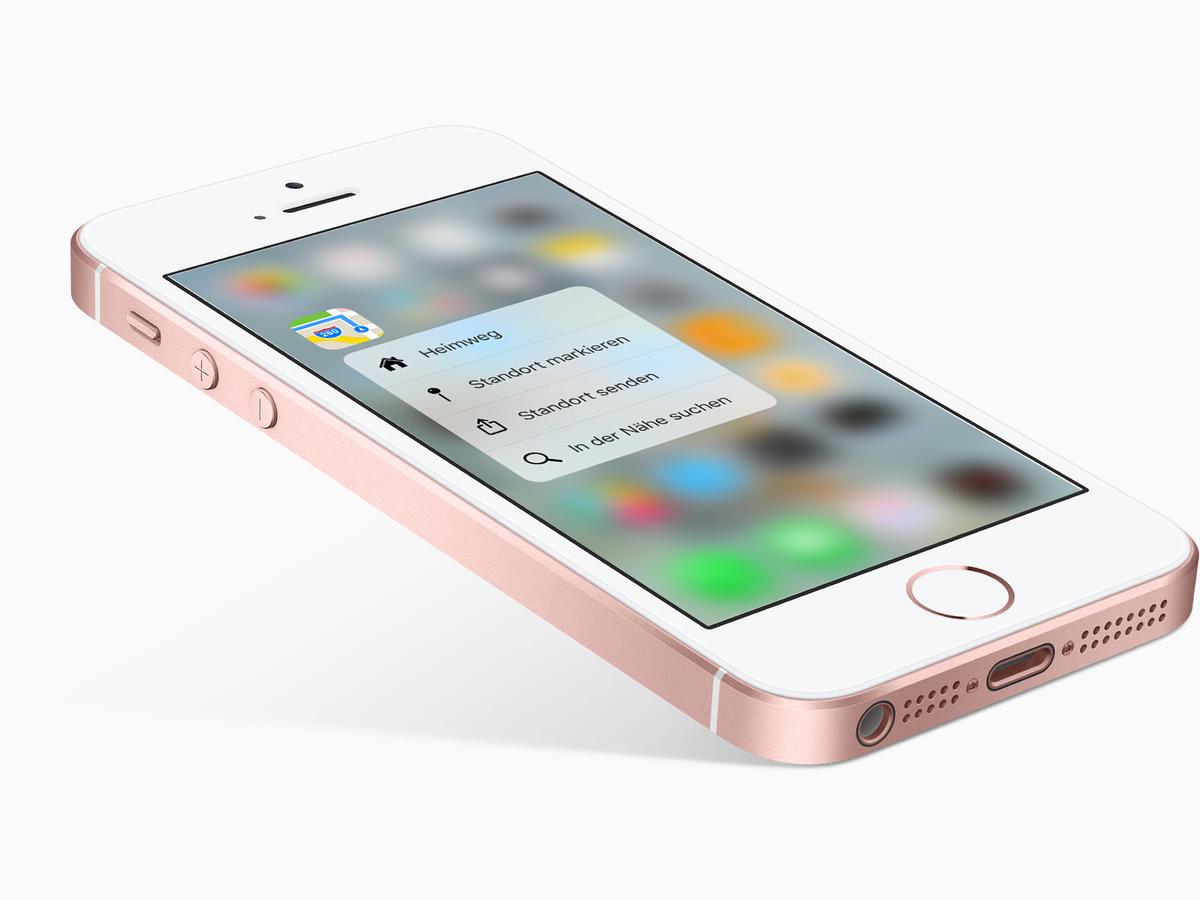 Iphone Se Kein 3d Touch Das Ist Der Grund Mac Life
