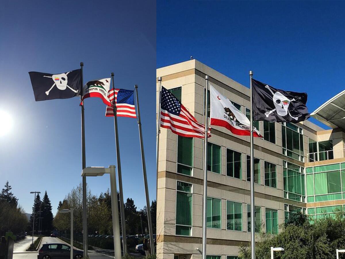 Apple Hisst Piratenflagge Mac Life