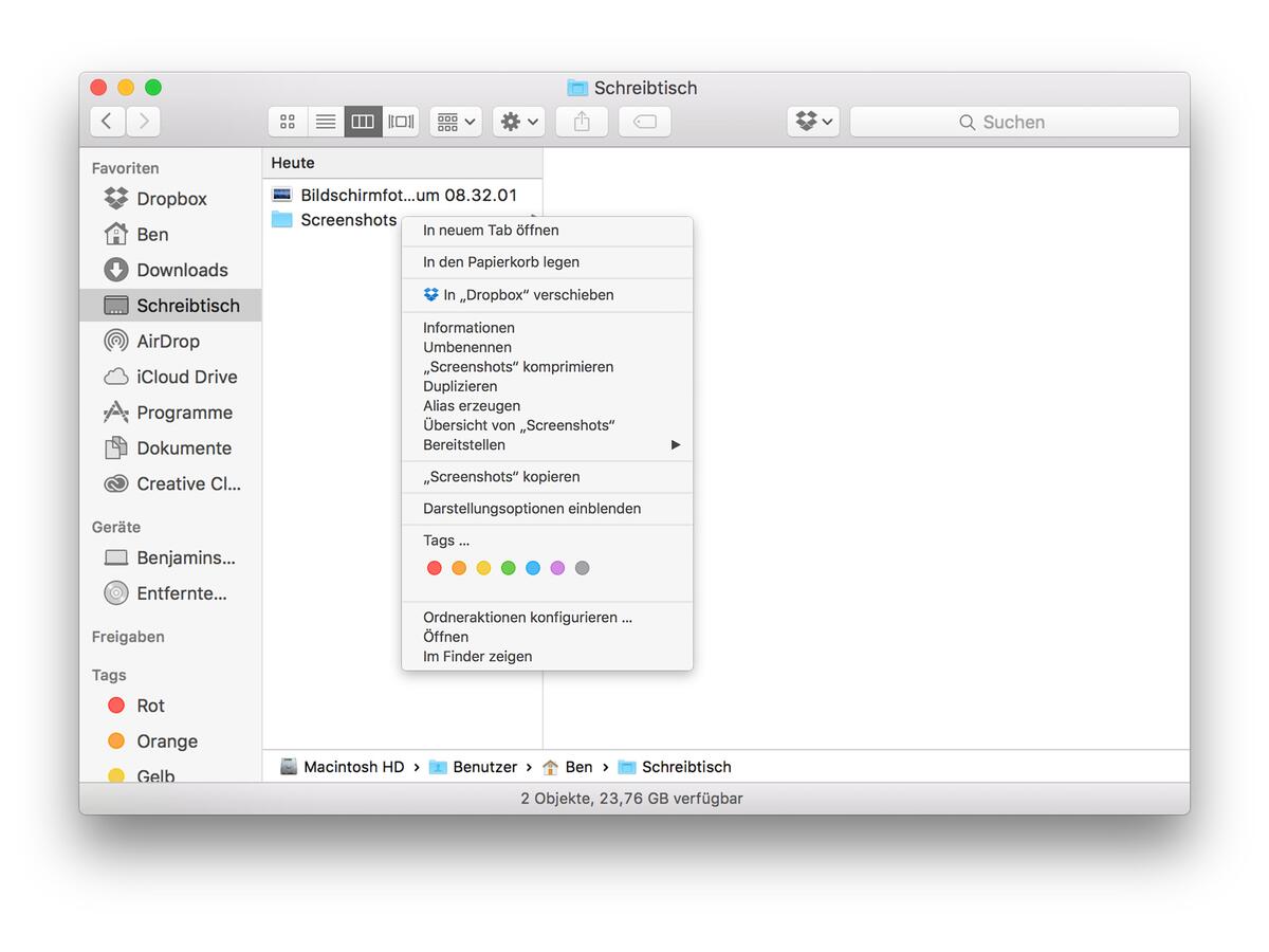 Mac Screenshots Speicherort der Bildschirmfotos Mac Life