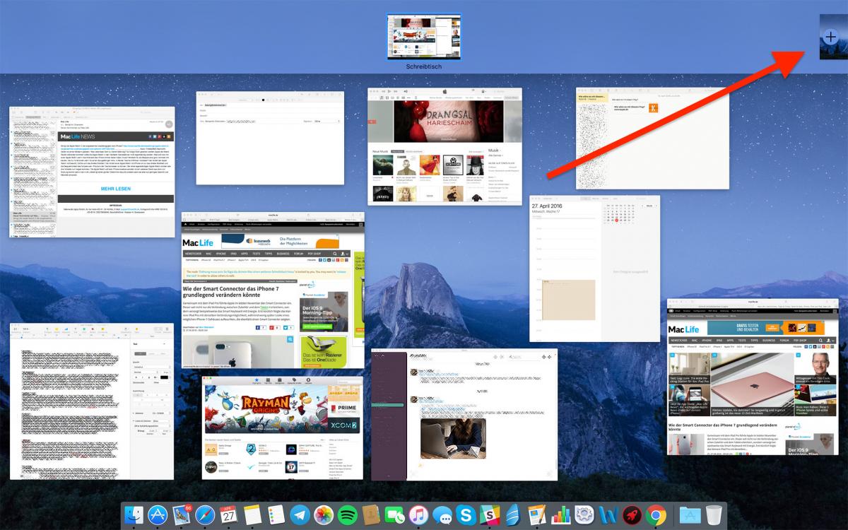 Neuen Schreibtisch Hinzufugen Am Mac So Geht S Mac Life