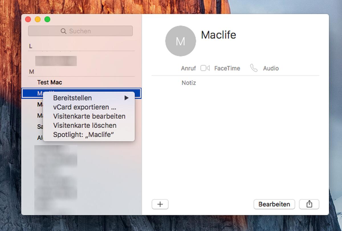 Kontakte exportieren am Mac so geht das Mac Life