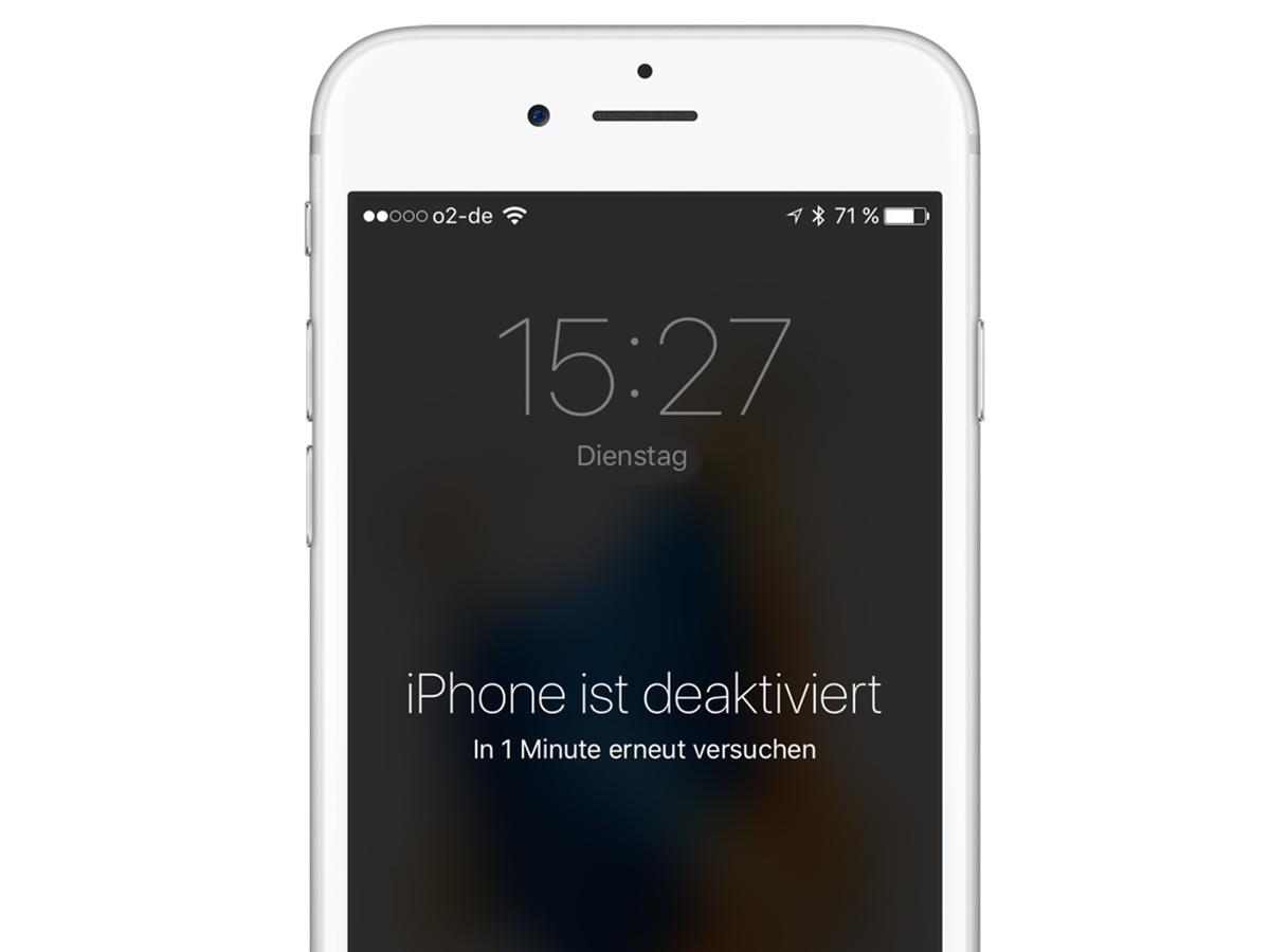 Iphone Deaktiviert Das Konnen Sie Dagegen Tun Mac Life