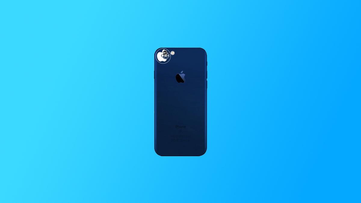 deep blue fur iphone 7