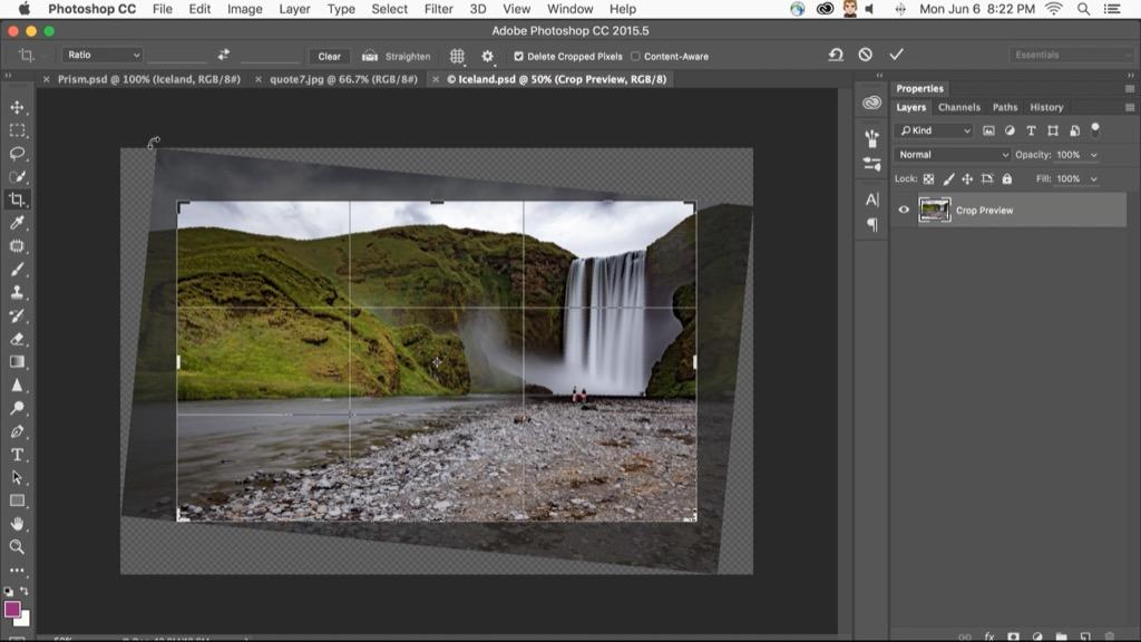 Photoshop Schliesst Lucken Beim Drehen Und Vergrossern Mac Life
