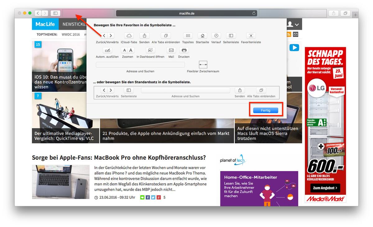 SafariToolbar am Mac anpassen so geht’s Mac Life