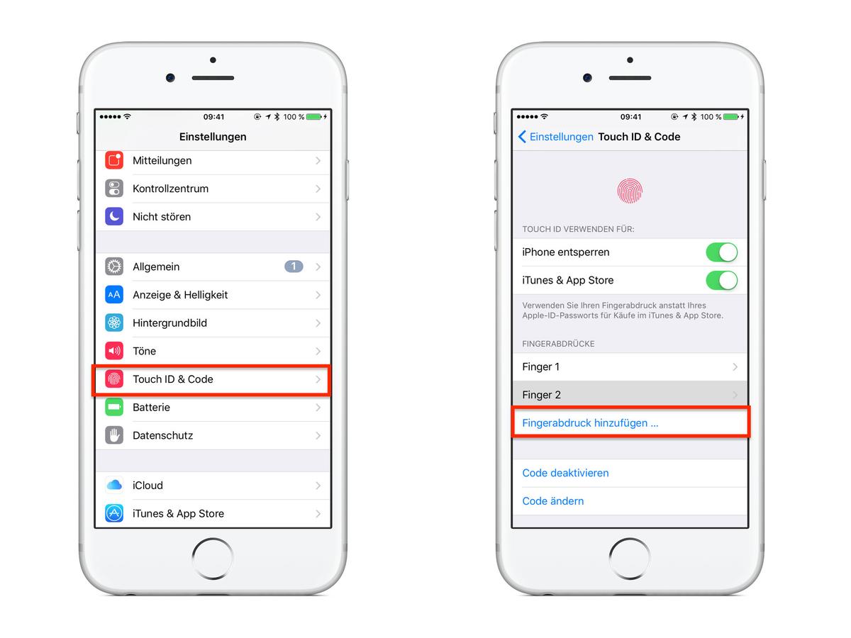 touch id hinzu