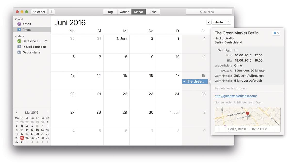 Verwenden Mehrerer Kalender Auf Dem Iphone Apple Support