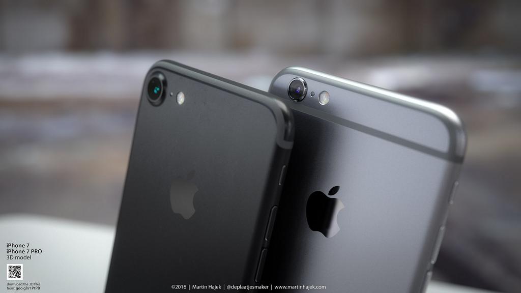 iphone 7 in schwarz matt
