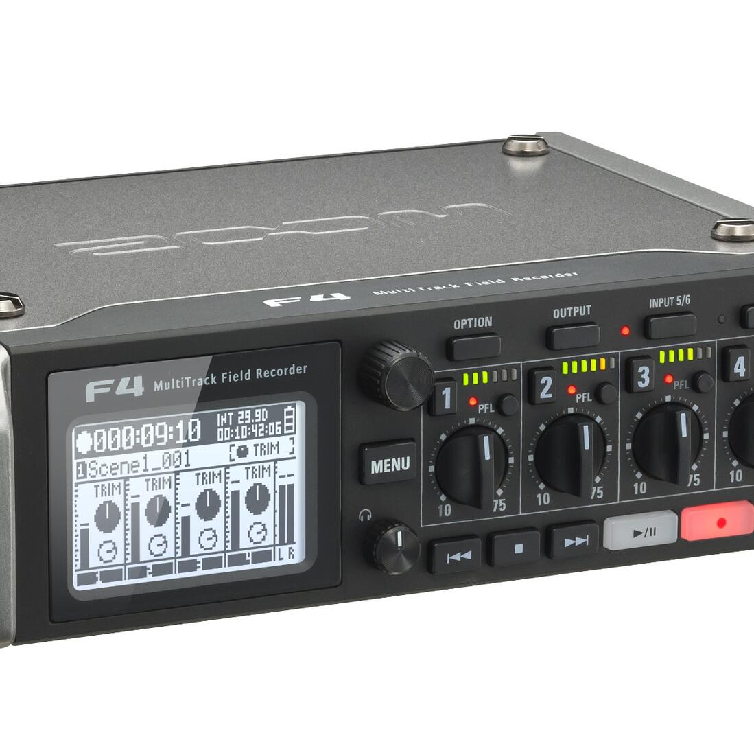 Zoom F4 Neuer Multitrack Fieldrecorder Mac Life
