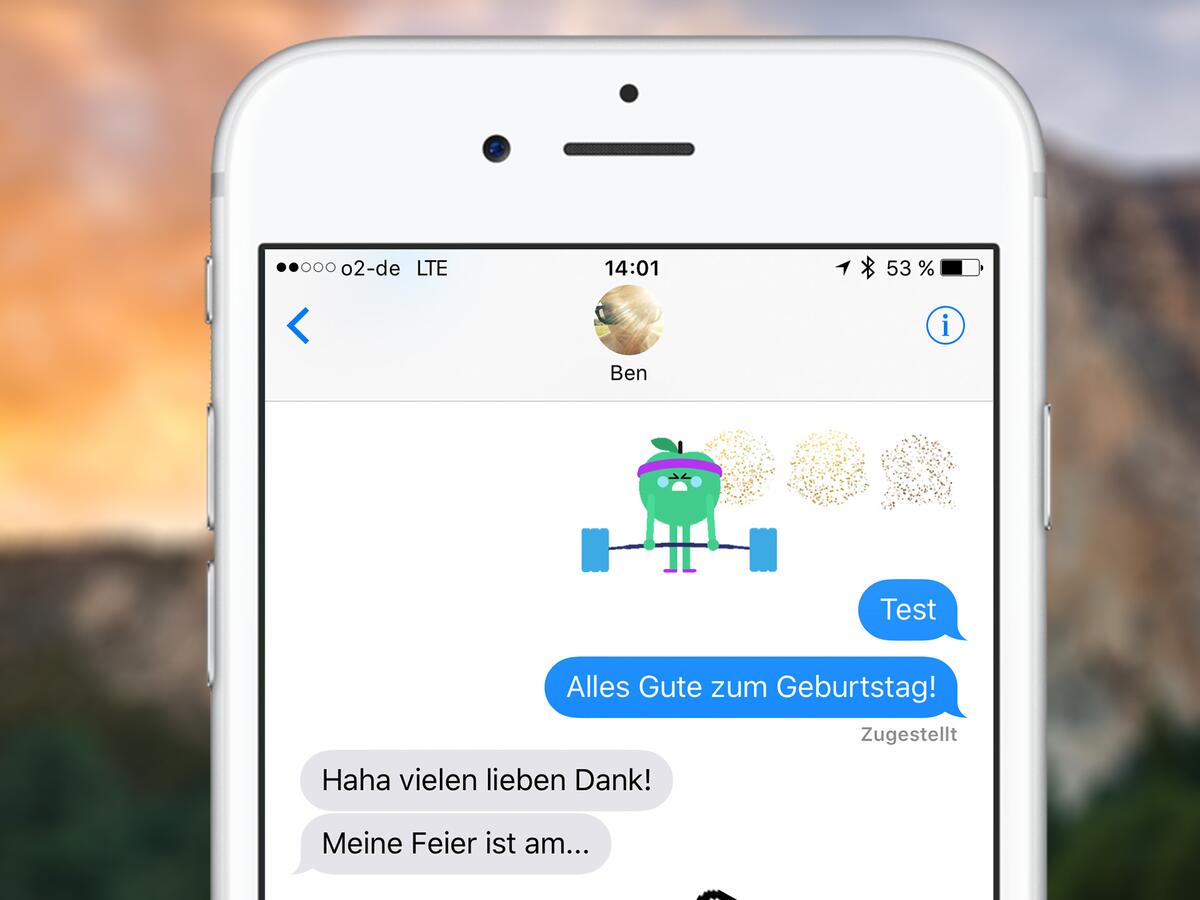 iMessage Sticker in der NachrichtenApp wieder entfernen Mac Life