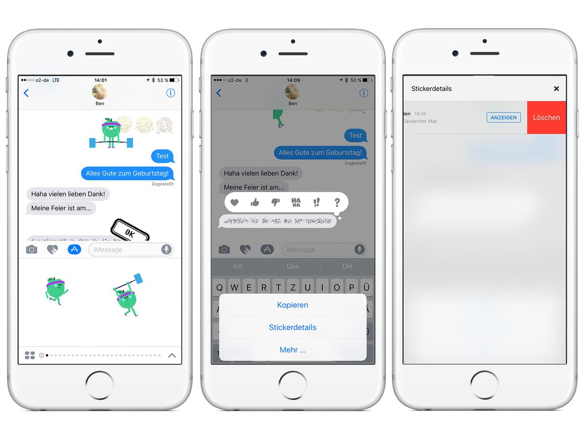 iMessage Sticker in der NachrichtenApp wieder entfernen Mac Life