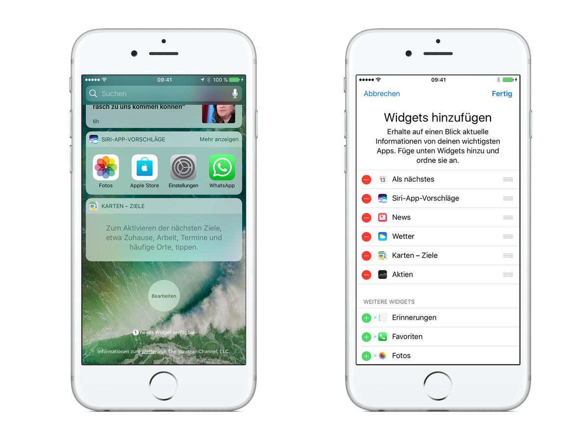 Ios 10 Widgets Verwalten Am Iphone So Geht S Mac Life