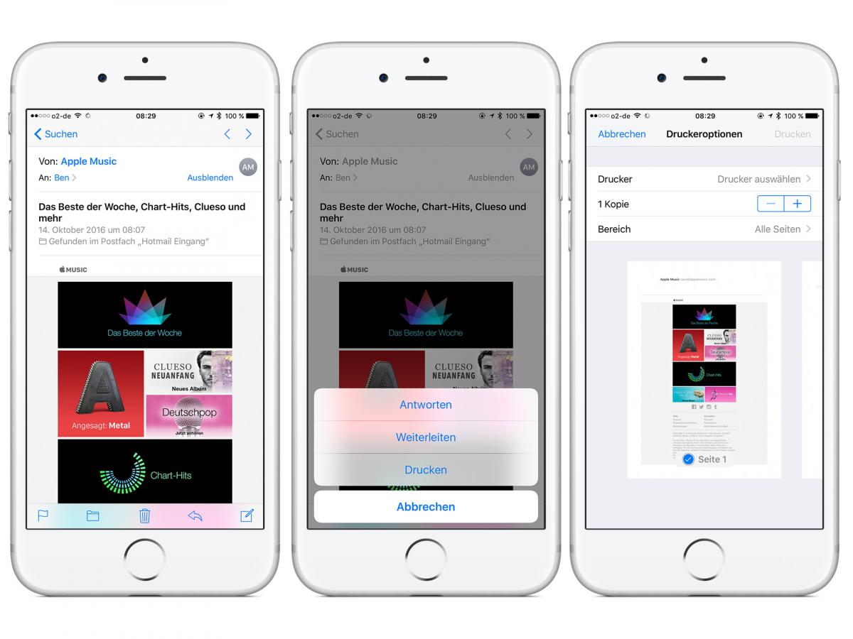 3D Touch EMails am iPhone als PDF speichern Mac Life