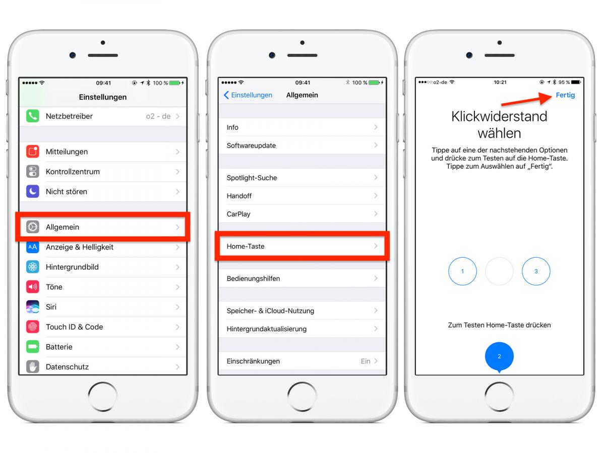 Iphone 8 Klicken Der Home Taste Anpassen Mac Life