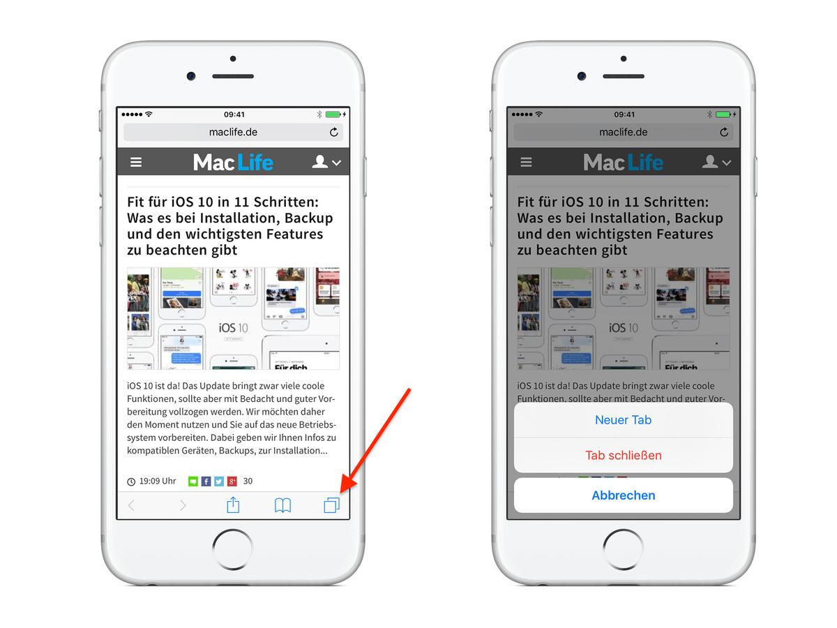 ios 10 alle tabs in safari schnell schliessen so geht s mac life
