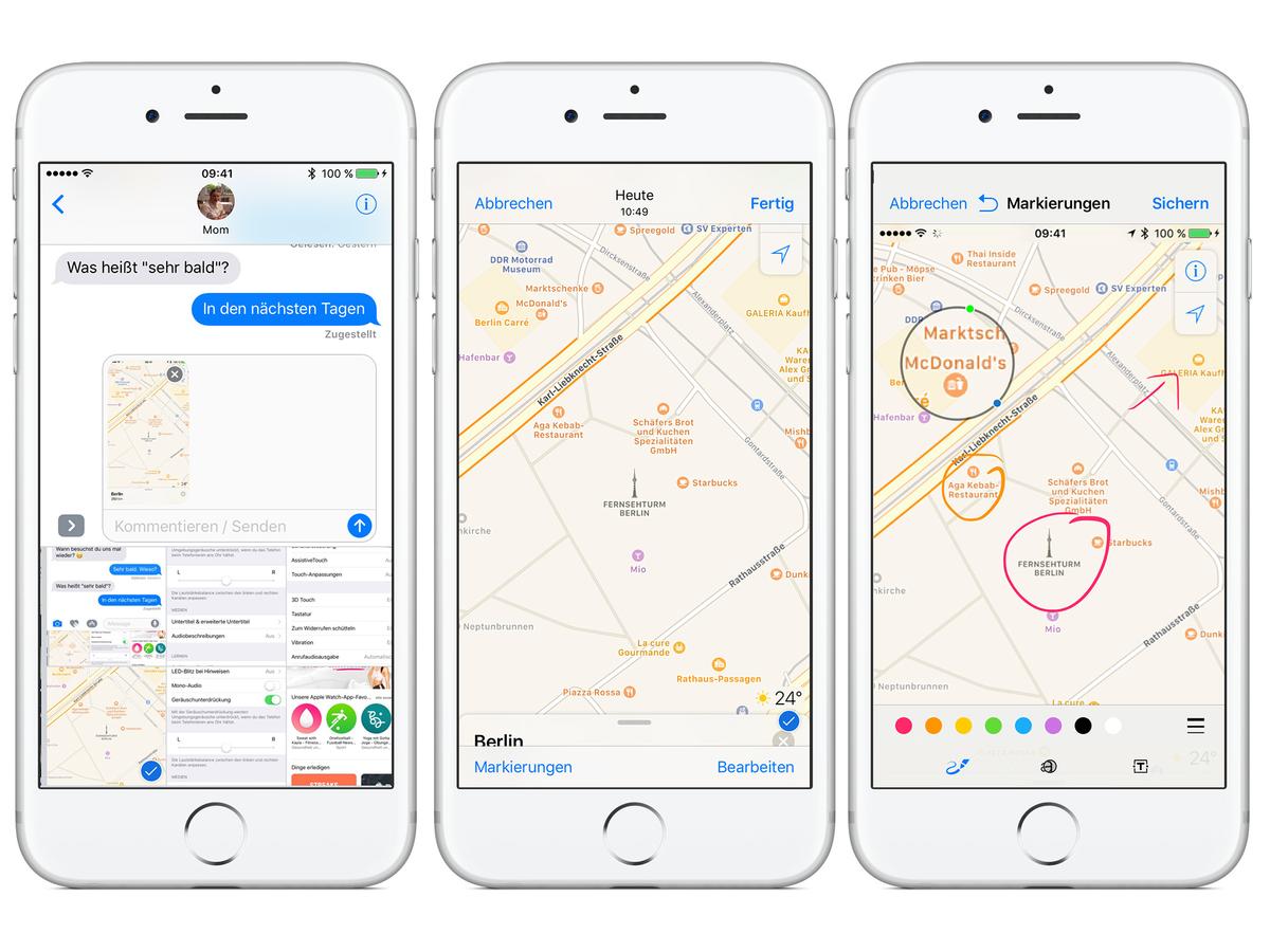 Ios 10 Bilder In Nachrichten Mit Markierungen Versehe Mac Life