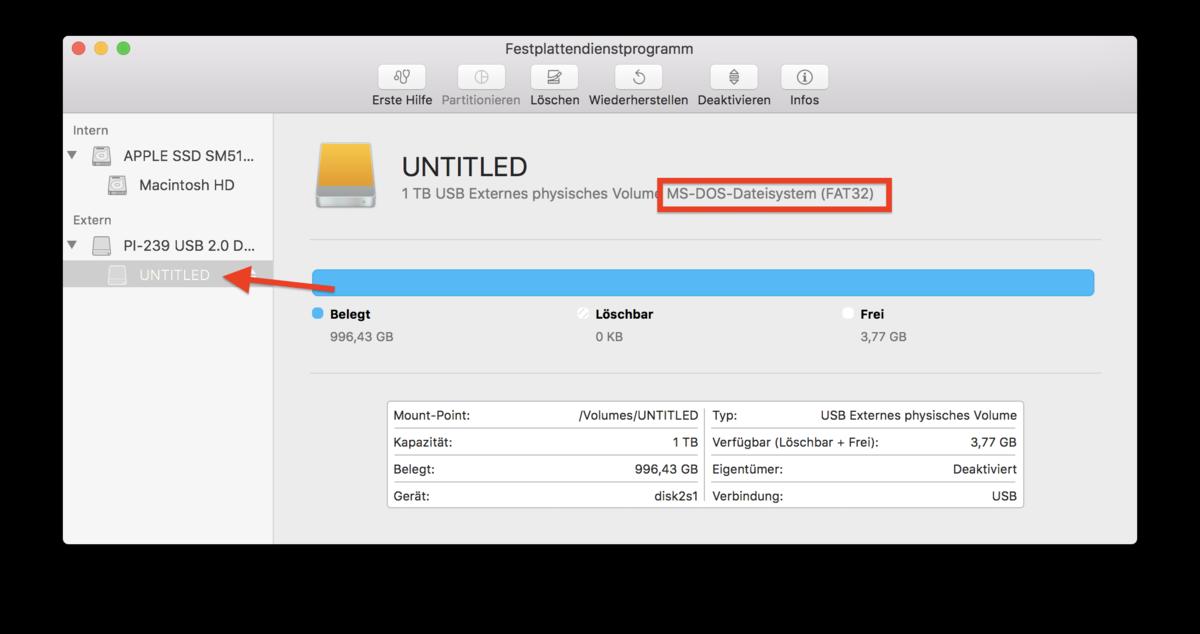 Ps4 Pro Externe Festplatte Fur Datensicherung Am Mac Formatieren Mac Life