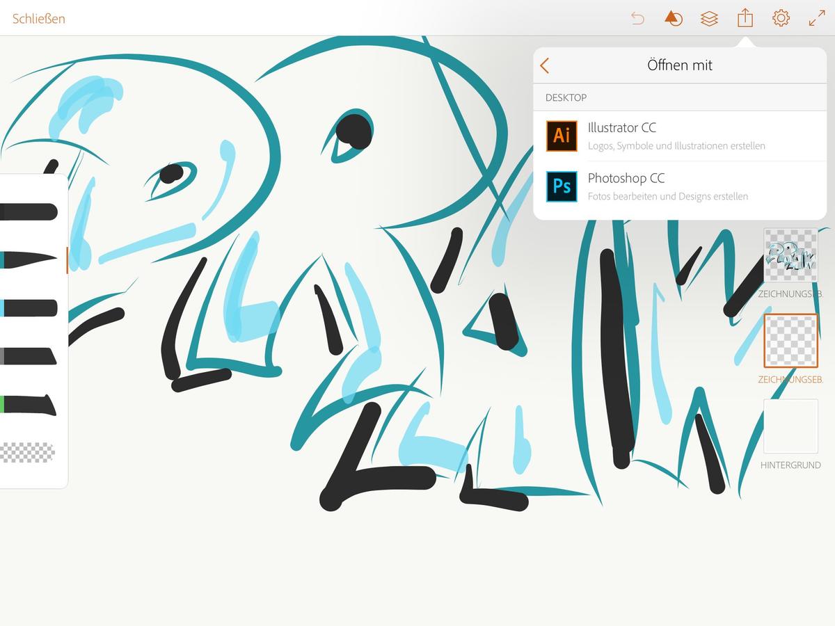 Adobe Draw Und Sketch Mobil Zeichnen Und Skizzieren Am Ipad Mac Life