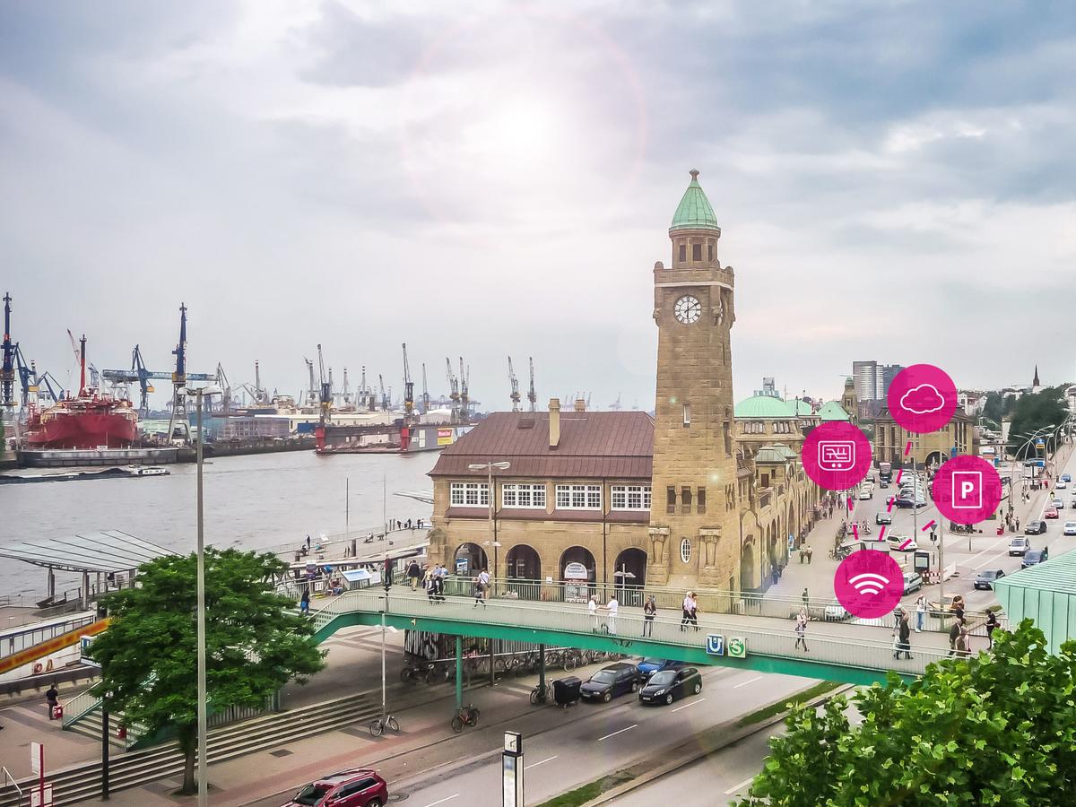 Hamburg Telekom App hilft beim Parken in der Innenstadt ...