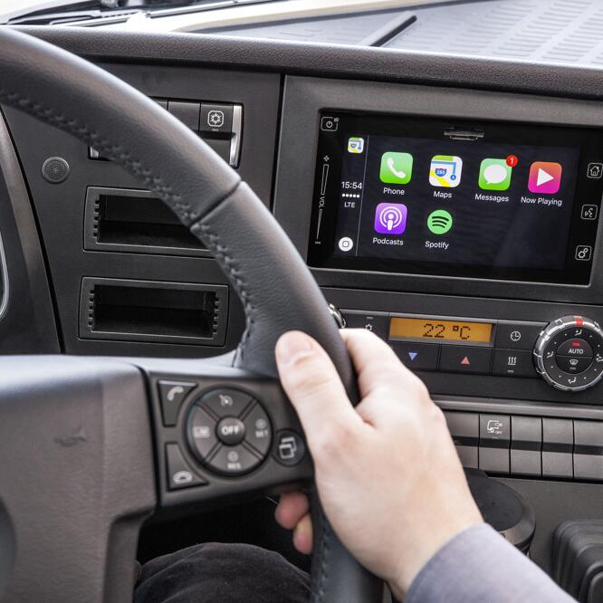 Scania und Mercedes kündigt CarPlay für LKWs an Mac Life