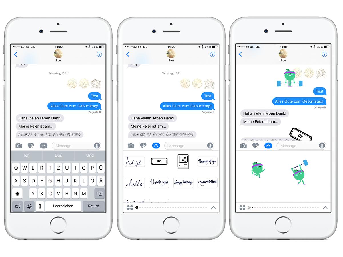 Imessage Am Iphone Sticker Verwenden So Gehts Mac Life