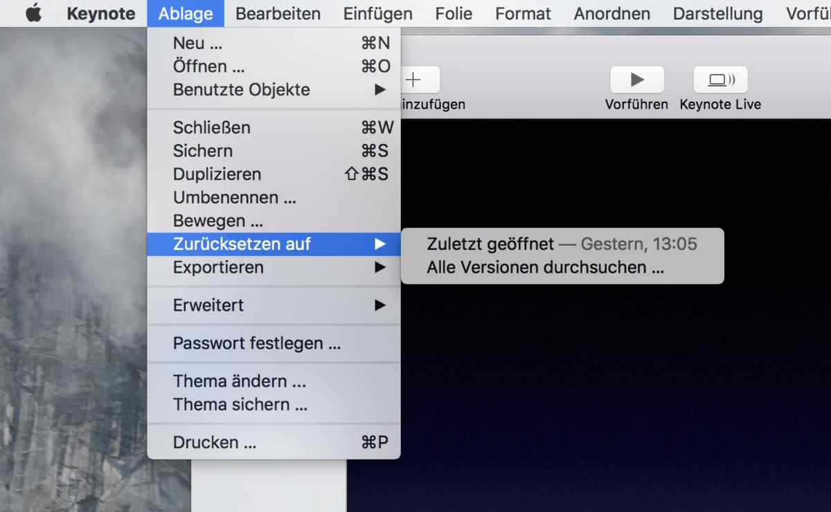 Keynote Am Mac Folien Und Objekte Aus Alteren Versionen Kopieren Mac Life