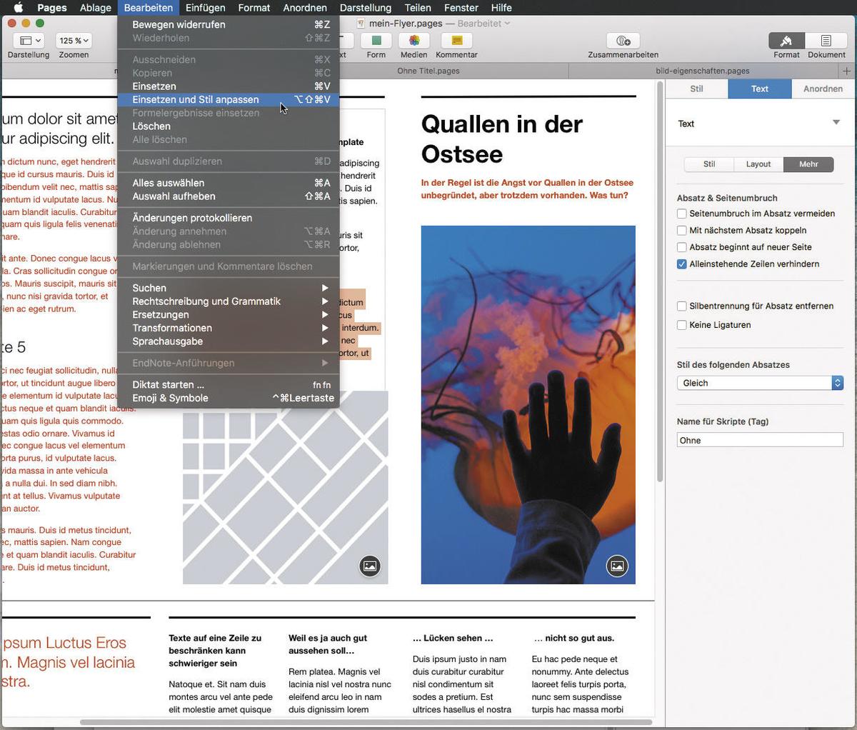So Zaubern Sie Serienbriefe Mit Pages Am Mac Mac Life