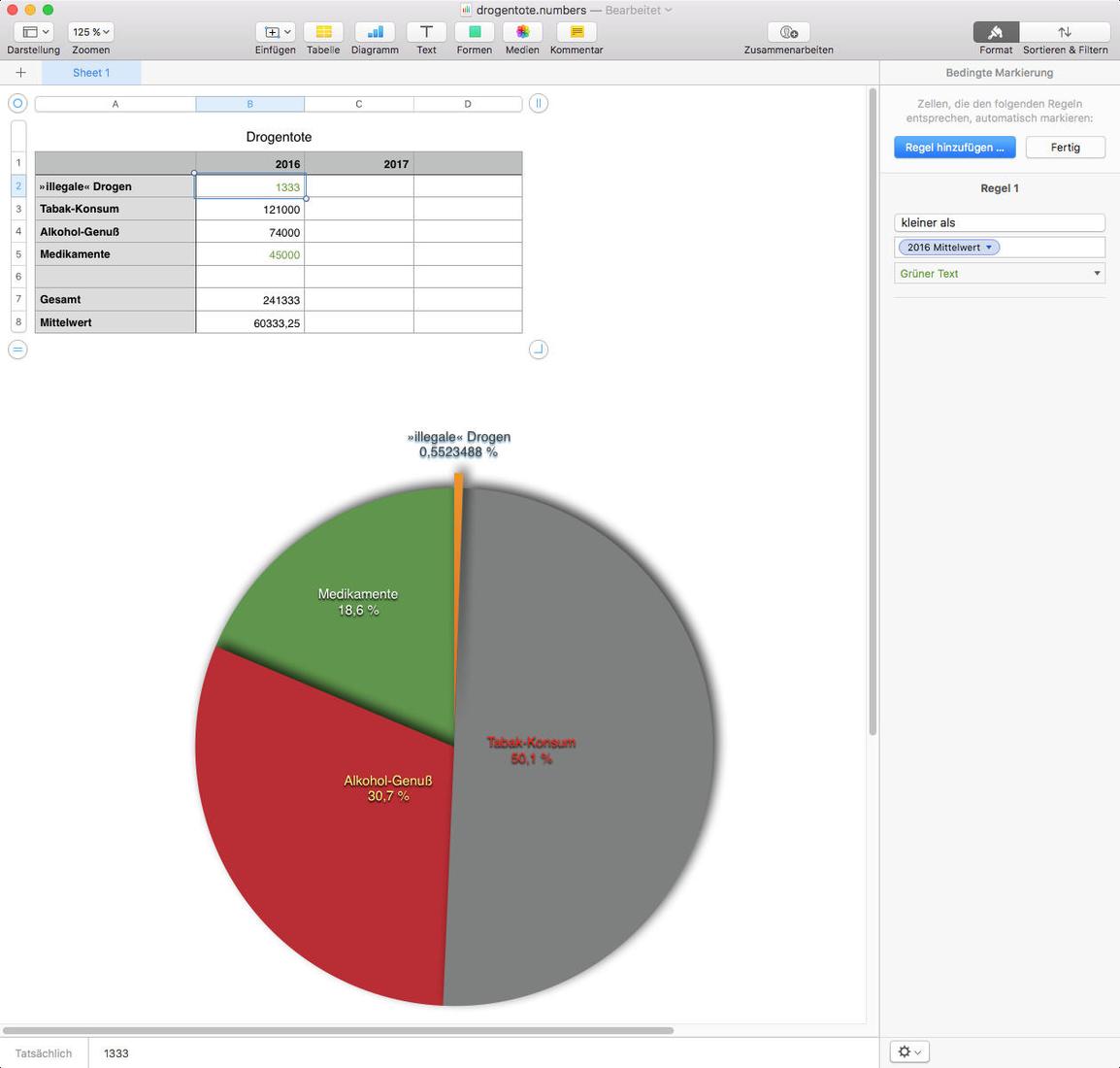 Numbers So Gelingt Der Einstieg In Die Excel Alternative Von Apple Mac Life