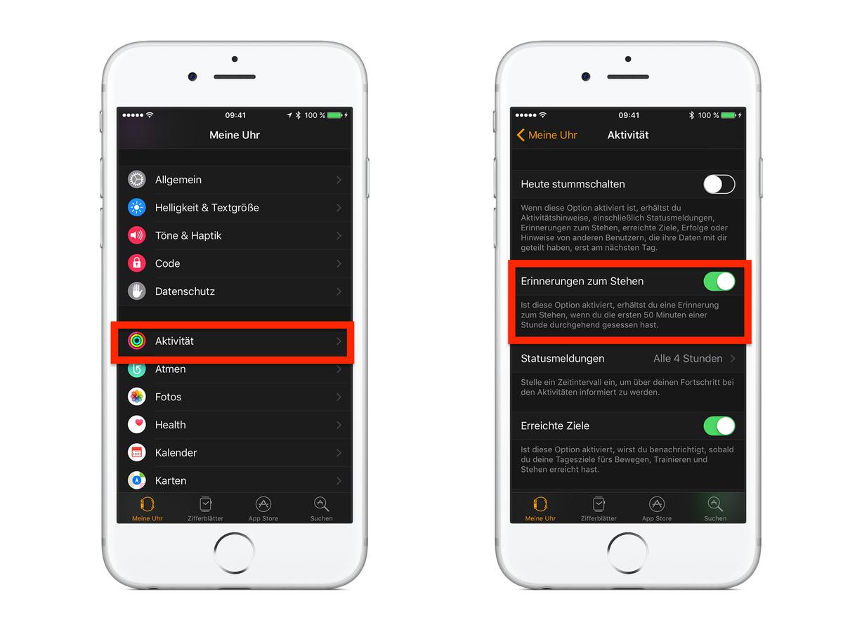 Apple Watch Steh Erinnerungen Deaktivieren So Geht S Mac Life