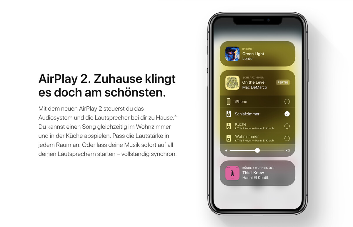 Airplay 2 Ios 11 Und Tvos 11 Unterstutzen Noch Kein Mehrraum