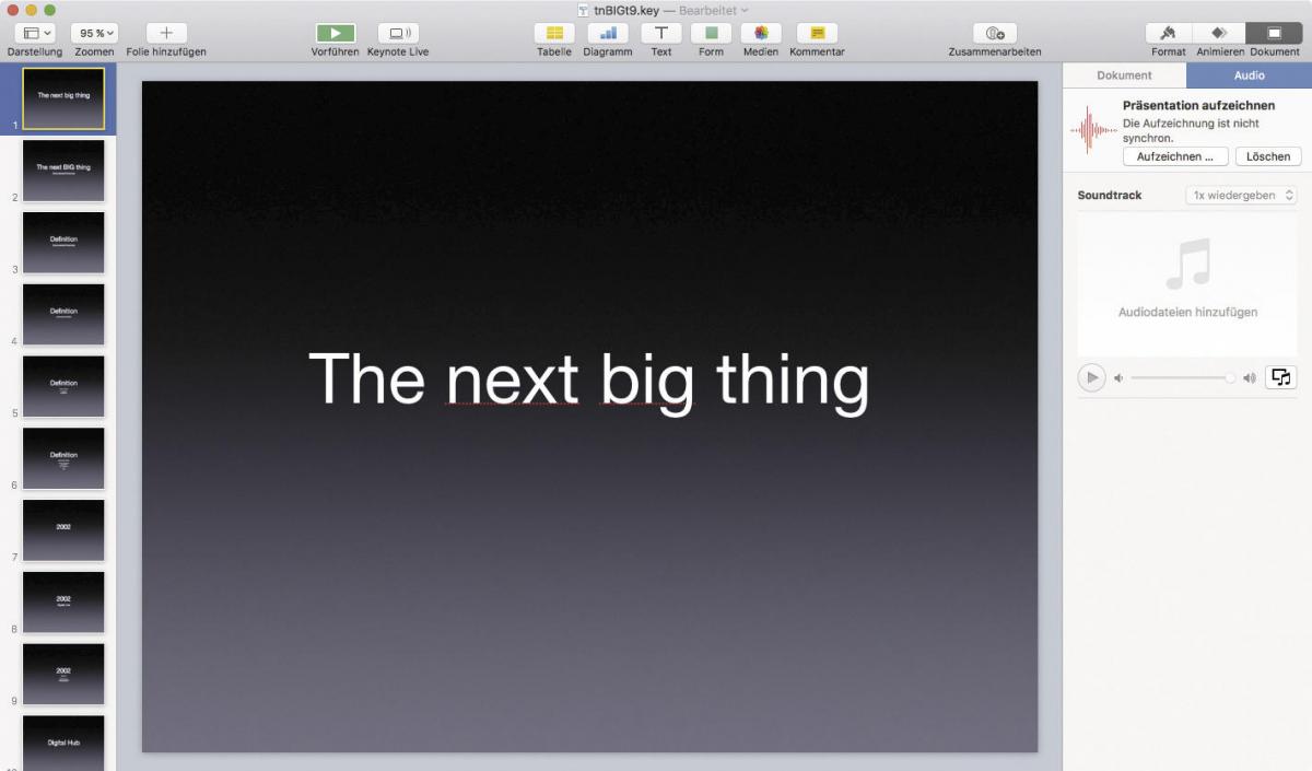 Keynote Erklart Prasentieren Wie Einst Steve Jobs So Geht S Mac Life