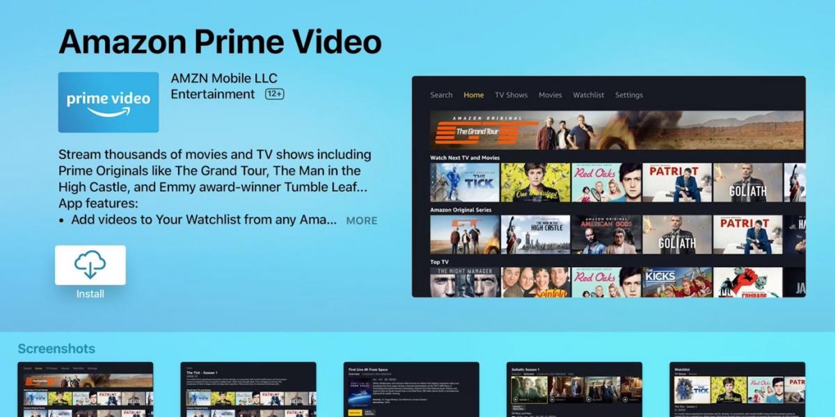 Amazon prime video mac app