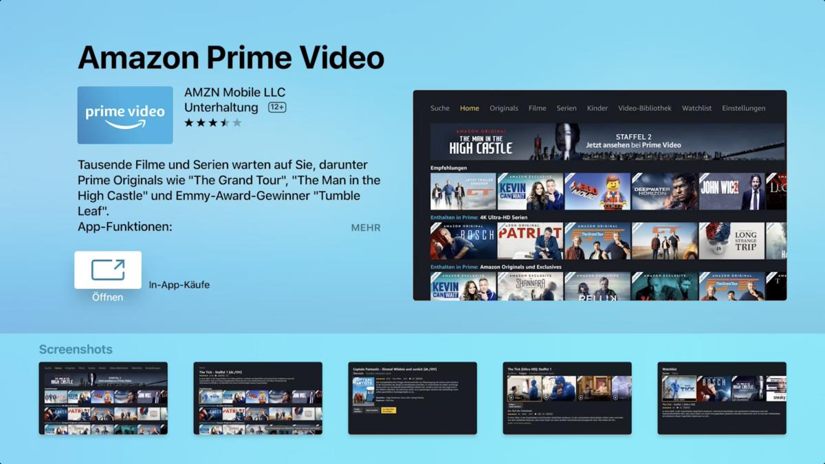 How to watch amazon prime hotsell on apple tv 1st generation