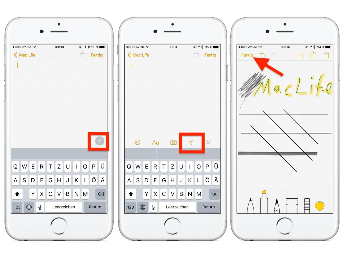 In Der Notiz App Am Iphone Zeichnen So Geht S Mac Life