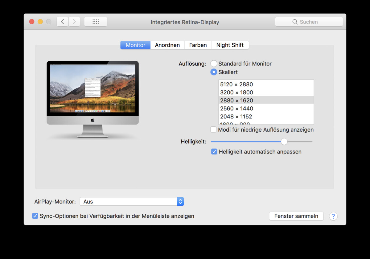 Displayauflosung Am Mac Andern So Geht S Mac Life