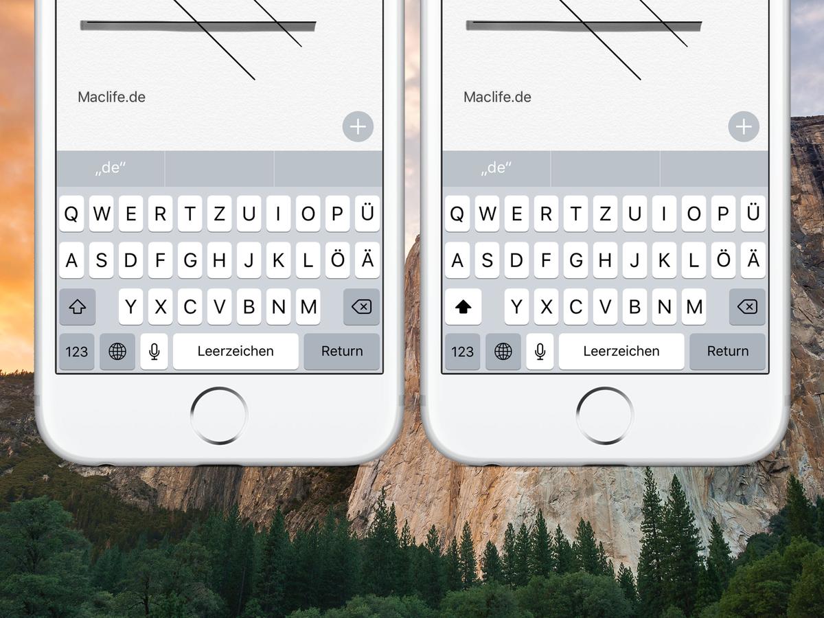 Iphone Tastatur Als Grossbuchstaben Ansicht Darstellen So Geht S Mac Life