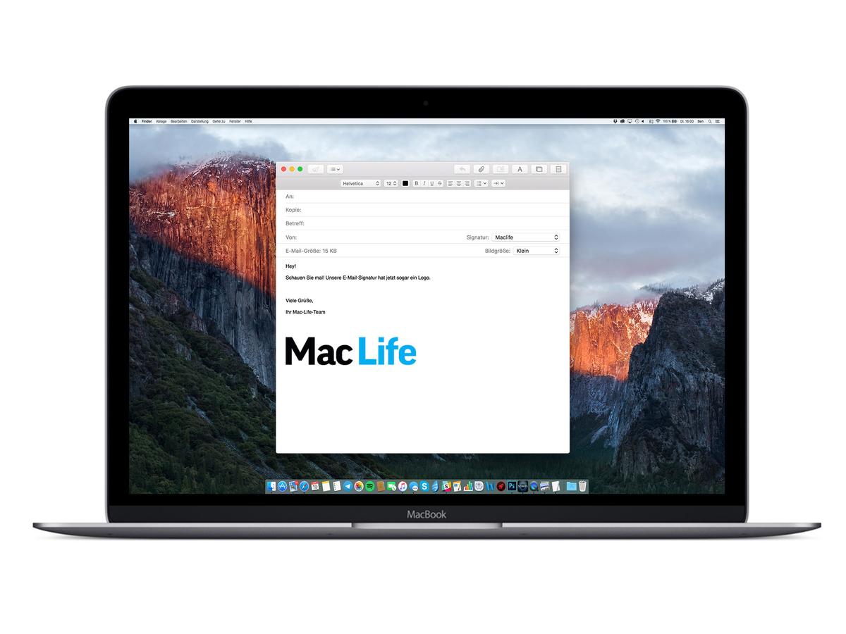 Bildelemente In Signaturen Einfugen So Geht S Am Mac Mac Life