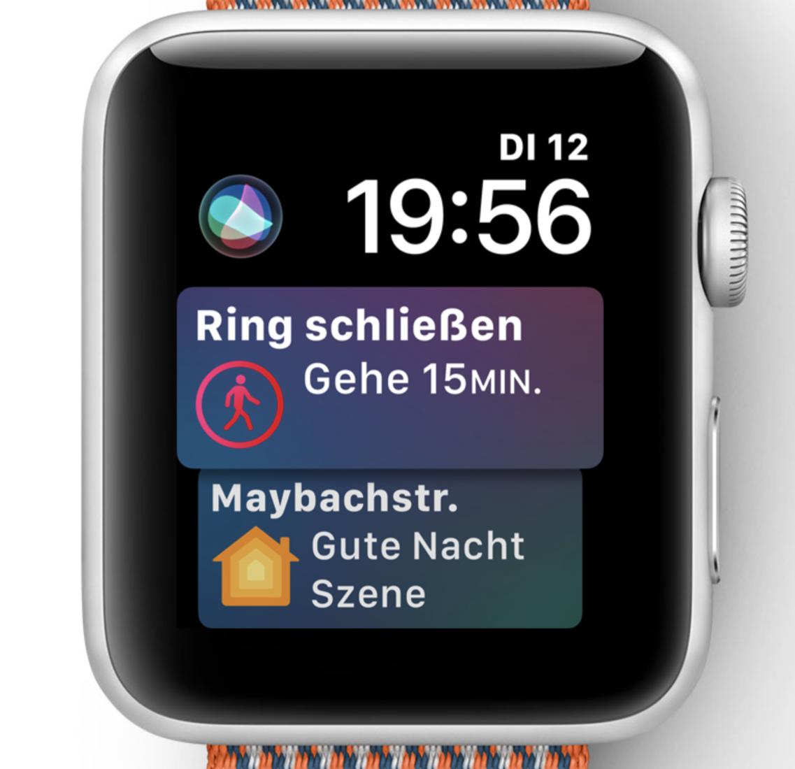 watchOS 4 Siri Ziffernblatt der Apple Watch anpassen So geht s Mac Life