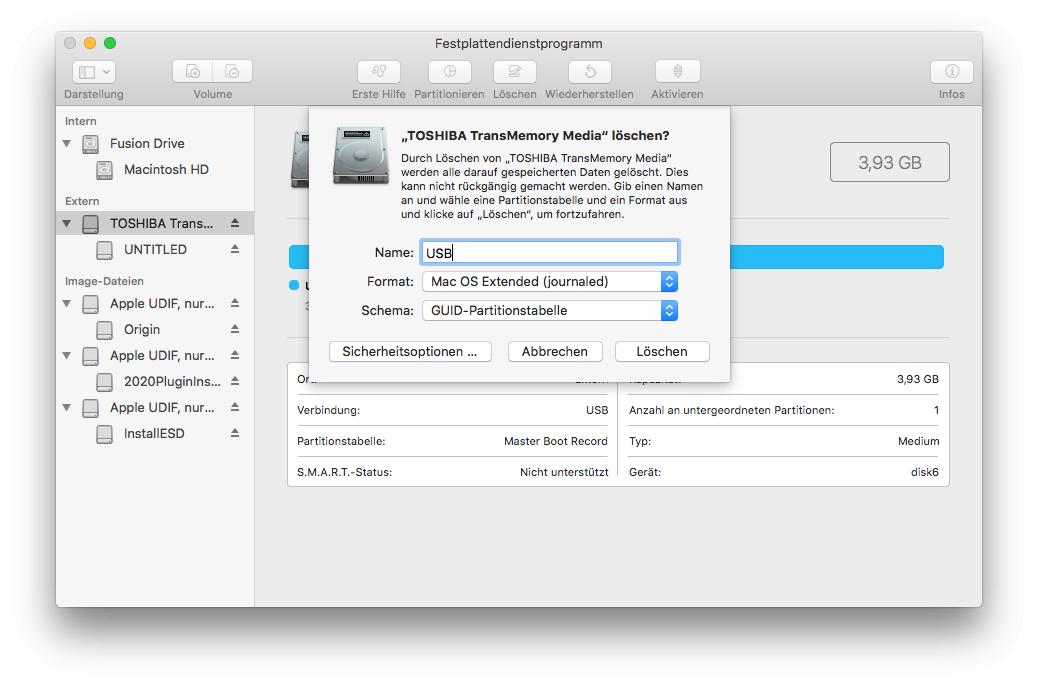 Bootfahigen Usb Stick Erstellen Fur Den Mac So Geht S