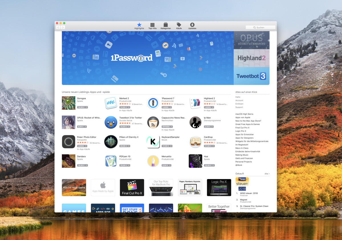 Gleicht Apple den Mac App Store an den iOS 11 App Store an? | Mac Life