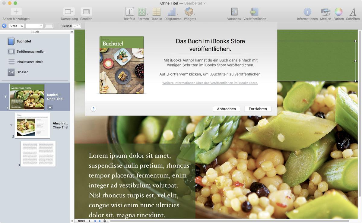 E Books Selbst Schreiben Mit Ibooks Author Mac Life