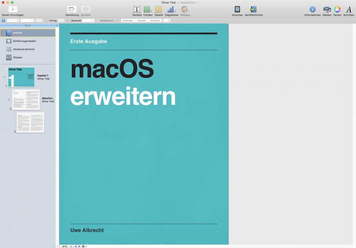 E Books Selbst Schreiben Mit Ibooks Author Mac Life