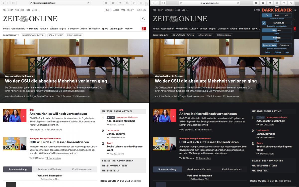 Den Perfekten Dark Mode Fur Safari Chrome Nachrusten So Geht S