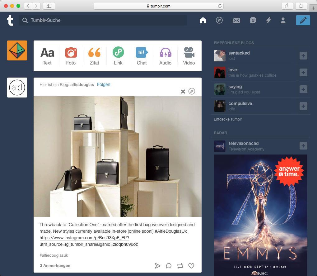 Was Ist Tumblr Soziales Microblogging Im Fokus Mac Life