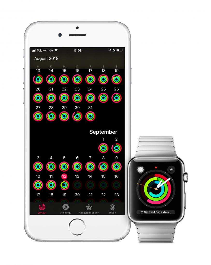 Das Team Fur Ihre Gesundheit Apple Watch Mit Aktivitaten App Mac Life
