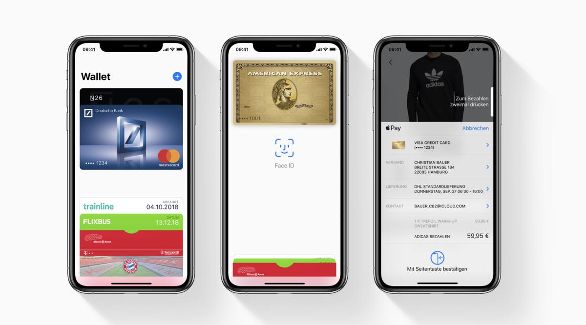 Zalando apple pay store