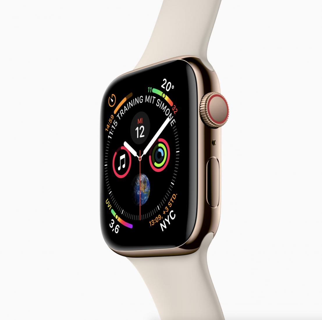 Apple Watch 4 mit dem Display des Jahres Mac Life