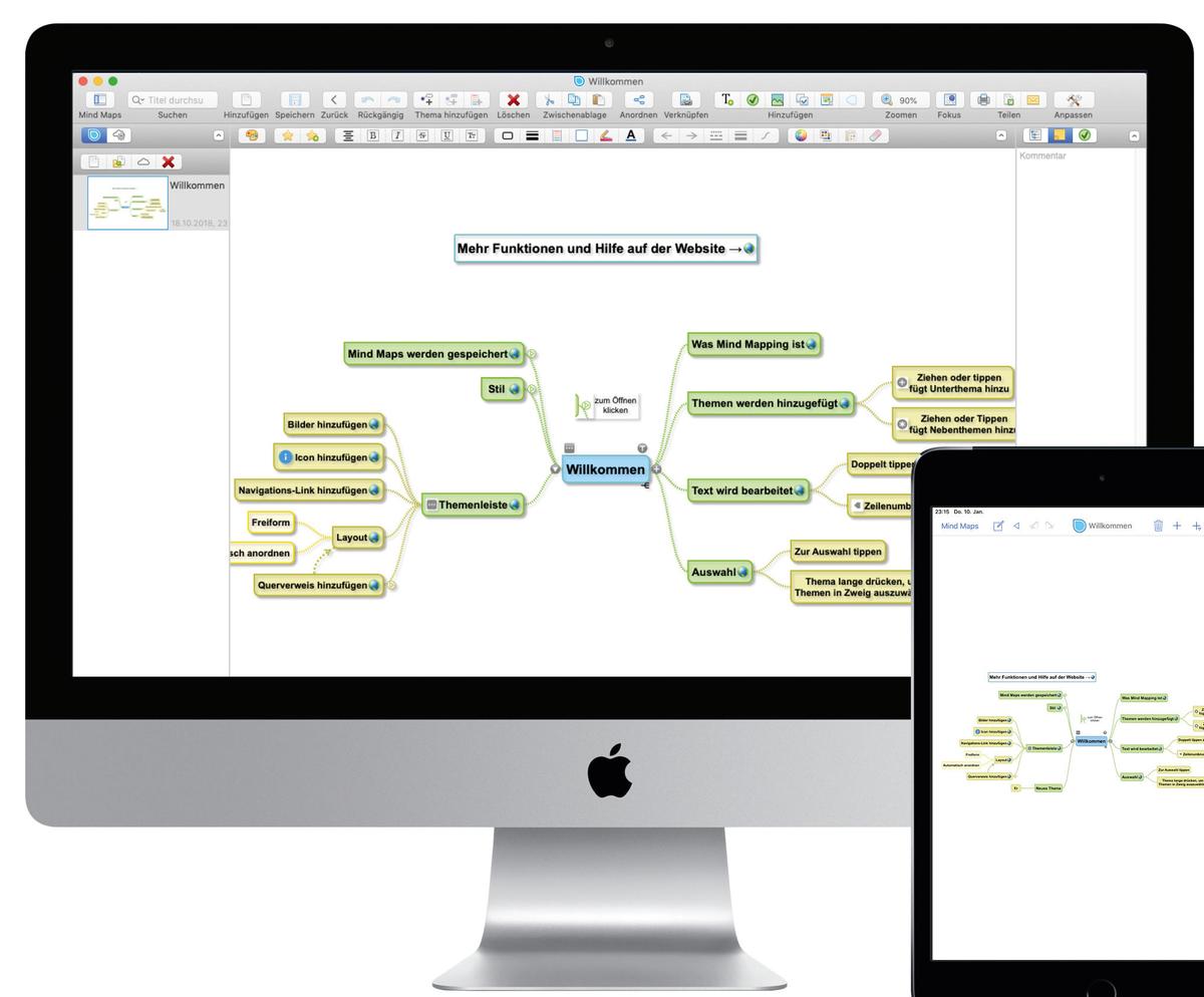 Digitale Gedankenkarte Mindmaps Am Mac Und Ipad Mac Life
