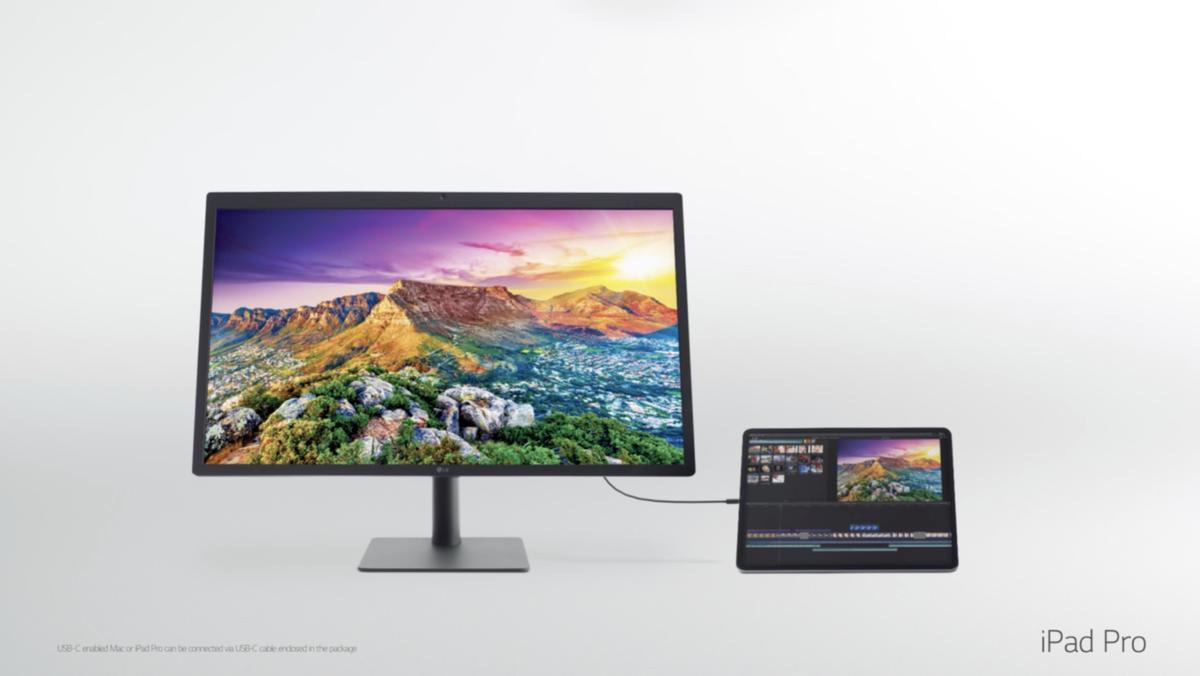 Lg Ultrafine 5k Display Ipad Pro Unterstutzung Auf 4k Limitiert Mac Life